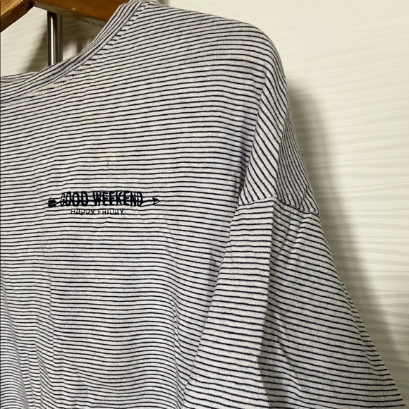 Pull&Bear Cropped T-shirt - Picture 2 of 4